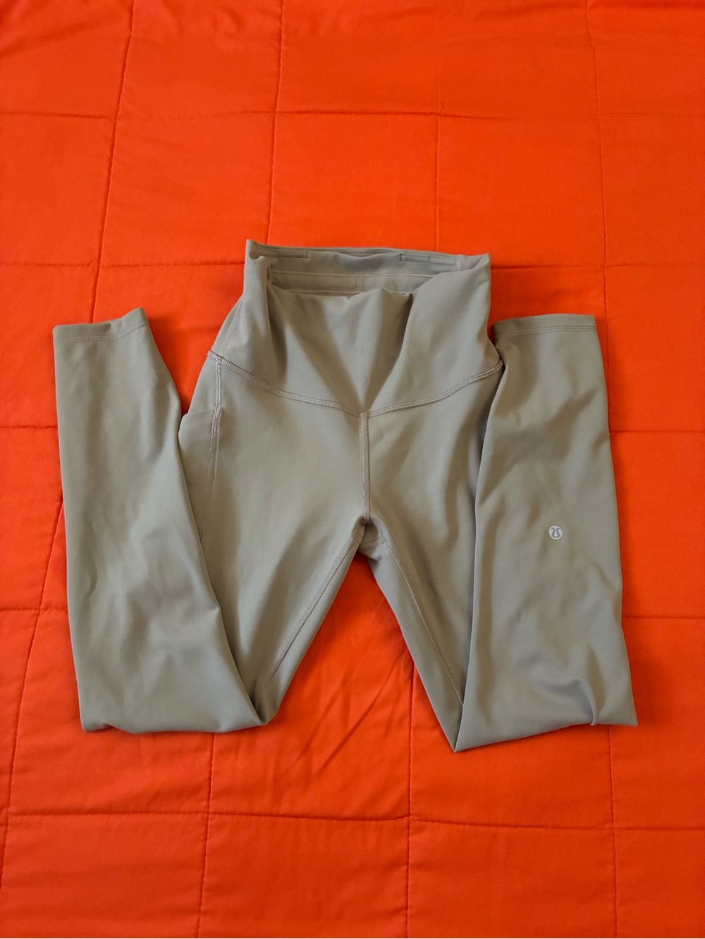 Lululemon Leggings Womens 6 Beige High Rise Athletic Activewear Gym
